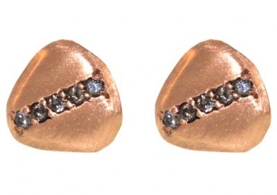 LFrank studs with grey diamond stripe