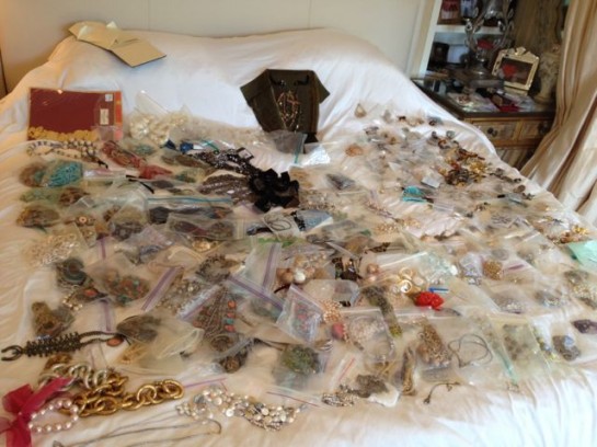 sorting jewelry