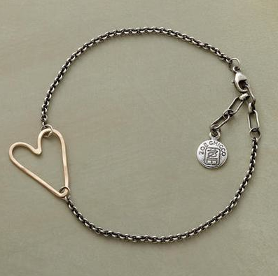 zoe chicco heartlink bracelet