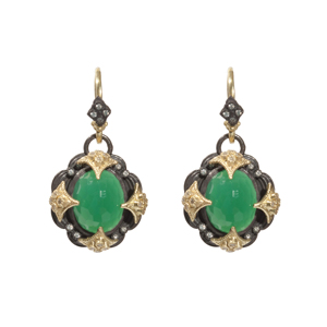 armenta oval cravellit earrings