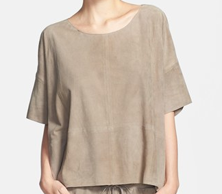 Accessorize Me: Vince Suede Top