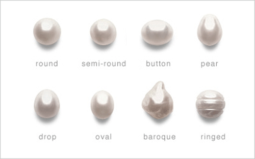 Types of pearls