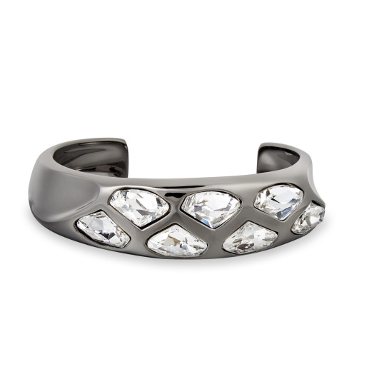 Atelier Swarovski Core Collection, Victoria Cuff in Gunmetal