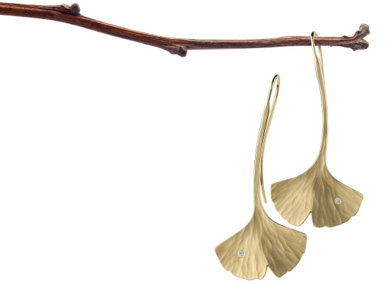 toby pomeroy ginkgo earrings with diamonds 