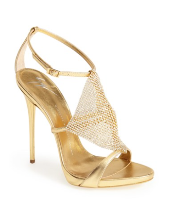 giuseppe zanotti coline crystal mesh sandal