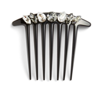 france luxe crystal cordial side comb