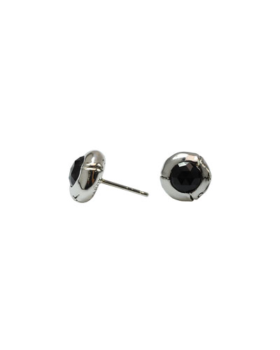 john hardy black chalcedony stud earrings