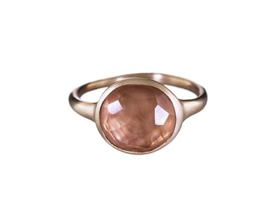 anaconda pink topaz leona ring