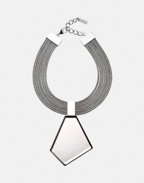 lafayette 148 pentagon mirror pendant