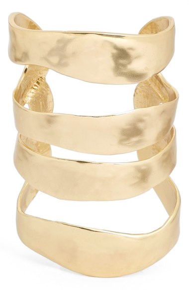 karine sultan four row cuff