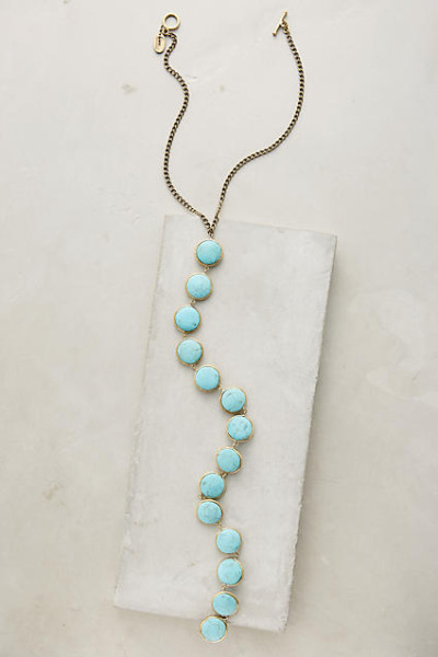 gemline lariat necklace by lena bernard