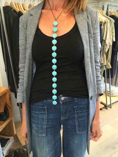 Long Turquoise Necklace: Jewelry Judge