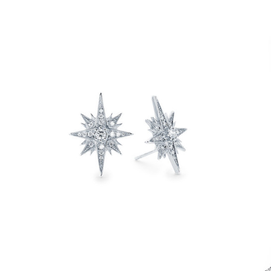 sara weinstock diamond gretta starburst earrings