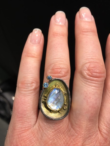 sydney lynch moonstone ring